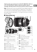 Preview for 15 page of Nikkor AF-S DX  18-300mm f/3.5-5.6G ED VR User Manual