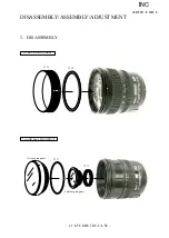 Предварительный просмотр 3 страницы Nikkor JAA79051 Repair Manual