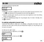 Preview for 25 page of Niko 05-205 Manual