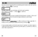Preview for 51 page of Niko 05-205 Manual