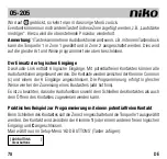 Preview for 78 page of Niko 05-205 Manual