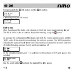 Preview for 110 page of Niko 05-205 Manual