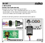 Preview for 20 page of Niko 05-207 Manual