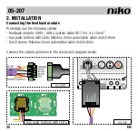 Preview for 28 page of Niko 05-207 Manual