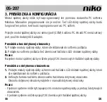 Preview for 46 page of Niko 05-207 Manual