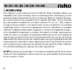 Preview for 5 page of Niko 05-300 Manual