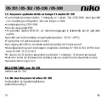 Предварительный просмотр 10 страницы Niko 05-300 Manual