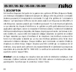 Preview for 21 page of Niko 05-300 Manual