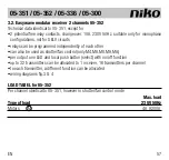 Preview for 57 page of Niko 05-300 Manual