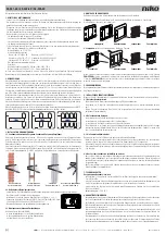 Предварительный просмотр 3 страницы Niko 05-301-4X Manual