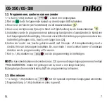 Предварительный просмотр 7 страницы Niko 05-338 Manual