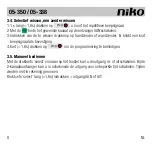 Preview for 8 page of Niko 05-338 Manual