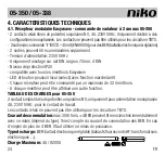 Предварительный просмотр 24 страницы Niko 05-338 Manual