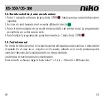 Предварительный просмотр 56 страницы Niko 05-338 Manual