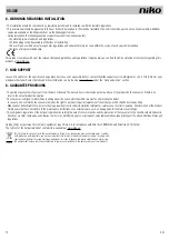 Предварительный просмотр 12 страницы Niko 05-362 User Manual