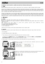 Preview for 13 page of Niko 05-362 User Manual