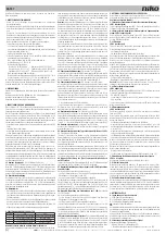 Предварительный просмотр 7 страницы Niko 05-707 Quick Start Manual