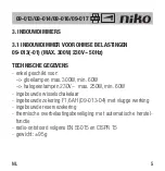 Предварительный просмотр 7 страницы Niko 09-013 Manual