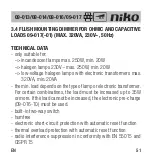 Preview for 53 page of Niko 09-013 Manual