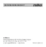 Предварительный просмотр 84 страницы Niko 09-013 Manual