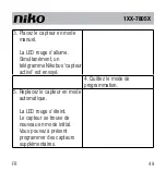 Предварительный просмотр 51 страницы Niko 1-7805 Series User Manual