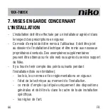 Предварительный просмотр 68 страницы Niko 1-7805 Series User Manual