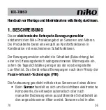 Предварительный просмотр 72 страницы Niko 1-7805 Series User Manual