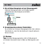 Предварительный просмотр 75 страницы Niko 1-7805 Series User Manual