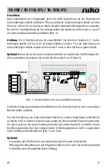 Предварительный просмотр 21 страницы Niko 10-10 Series Manual