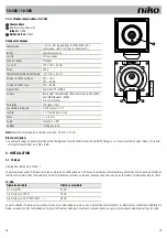 Preview for 16 page of Niko 10-286 Product Information