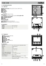 Предварительный просмотр 24 страницы Niko 10-286 Product Information