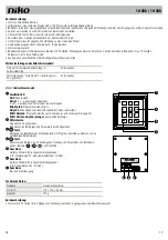 Предварительный просмотр 25 страницы Niko 10-286 Product Information