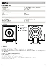 Предварительный просмотр 11 страницы Niko 10-361 Product Information