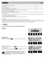 Preview for 27 page of Niko 10-362 Product Information