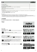 Preview for 42 page of Niko 10-362 Product Information