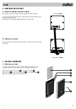 Предварительный просмотр 4 страницы Niko 10-365 Product Information