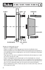 Предварительный просмотр 6 страницы Niko 10-496 Manual