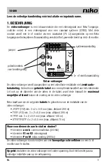 Preview for 1 page of Niko 10-499 Manual