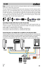 Preview for 22 page of Niko 10-501 Manual