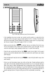 Preview for 20 page of Niko 10-535-01 Manual