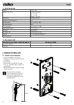 Предварительный просмотр 5 страницы Niko 10-577 Product Information