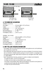 Preview for 9 page of Niko 10-801 Instructions Manual