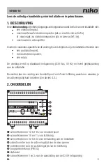 Preview for 1 page of Niko 10-806-01 Manual