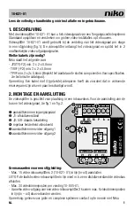 Niko 10-821-01 Manual preview