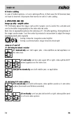 Предварительный просмотр 10 страницы Niko 10-821-01 Manual