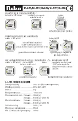 Предварительный просмотр 9 страницы Niko 10-830 Manual