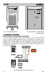 Предварительный просмотр 2 страницы Niko 10-901 Manual