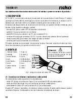 Предварительный просмотр 25 страницы Niko 16-656-01 Manual