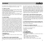 Предварительный просмотр 6 страницы Niko 350-20053 Manual