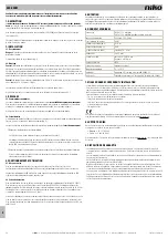 Preview for 2 page of Niko 350-20081 Manual